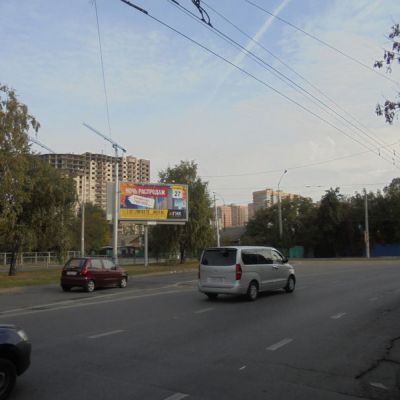 Щит 3х6 (А из города) по адресу Тургенева напротив № 170 -Новаторов